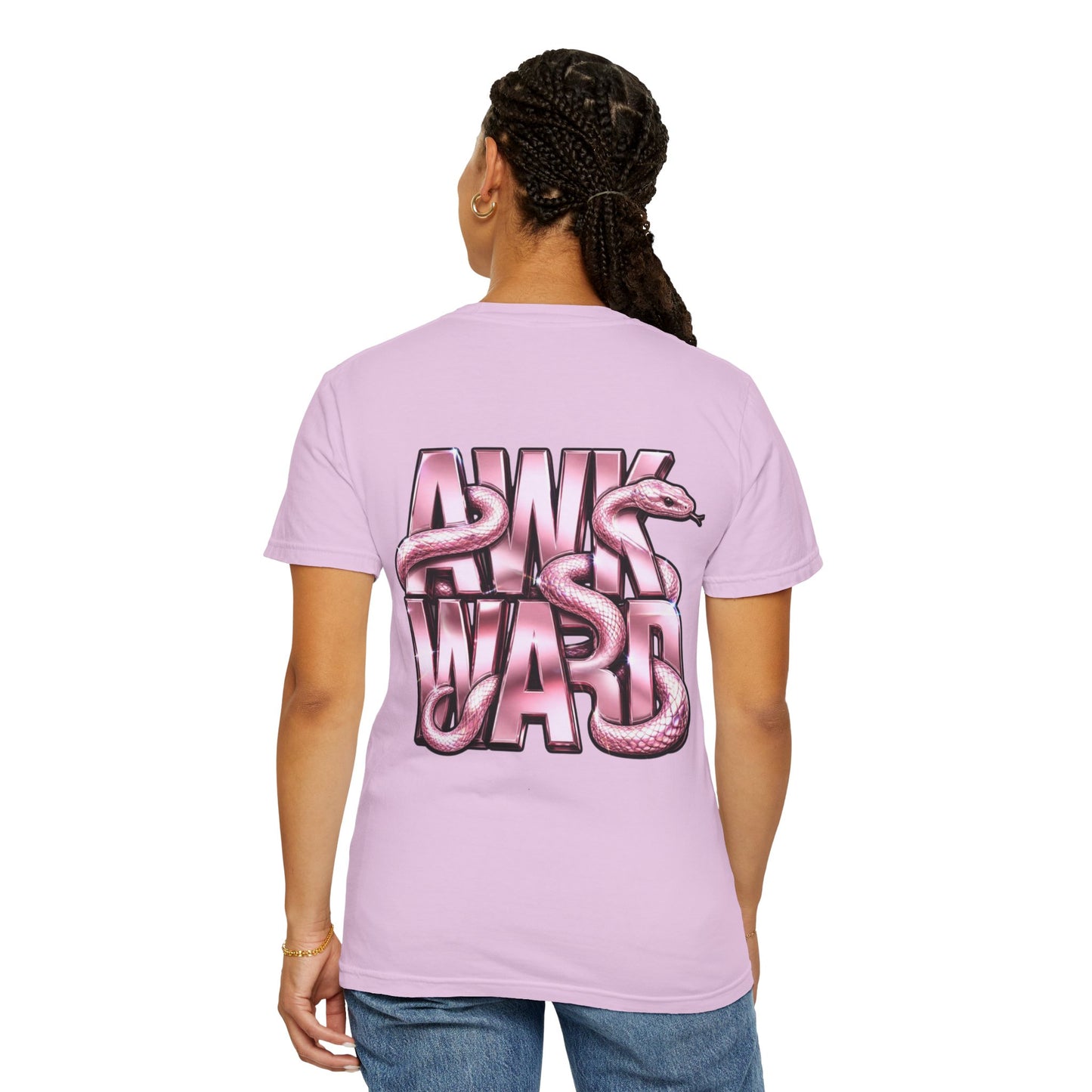 Awkward & Dangerous 3D Graphic Tee