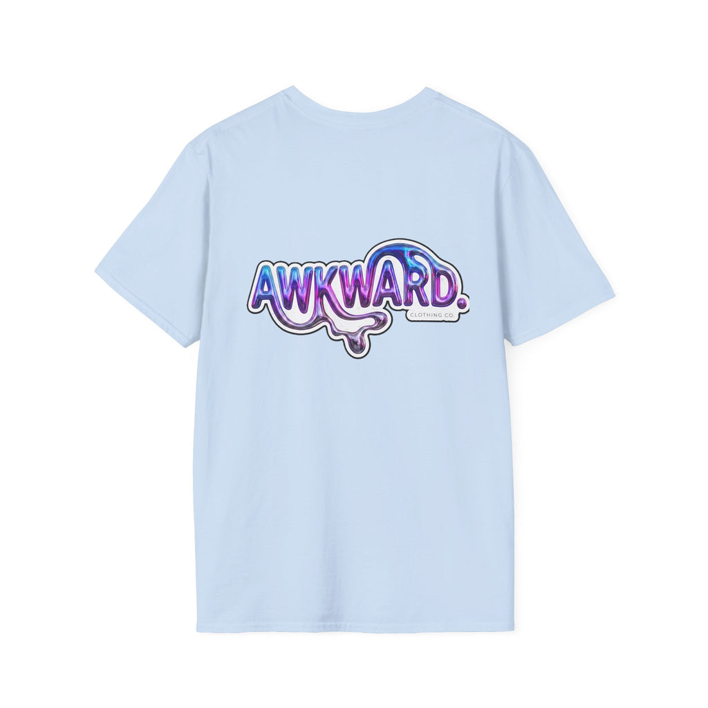 AWKWARD. Bandaged Red Dog T-Shirt — Dark Humor Grunge Y2K Streetwear