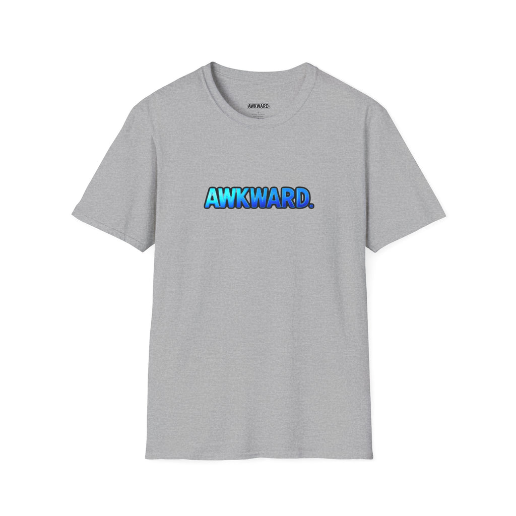 AWKWARD Tee — 3D Injured Red Dog in Wheelchair, Dark Humor Streetwear