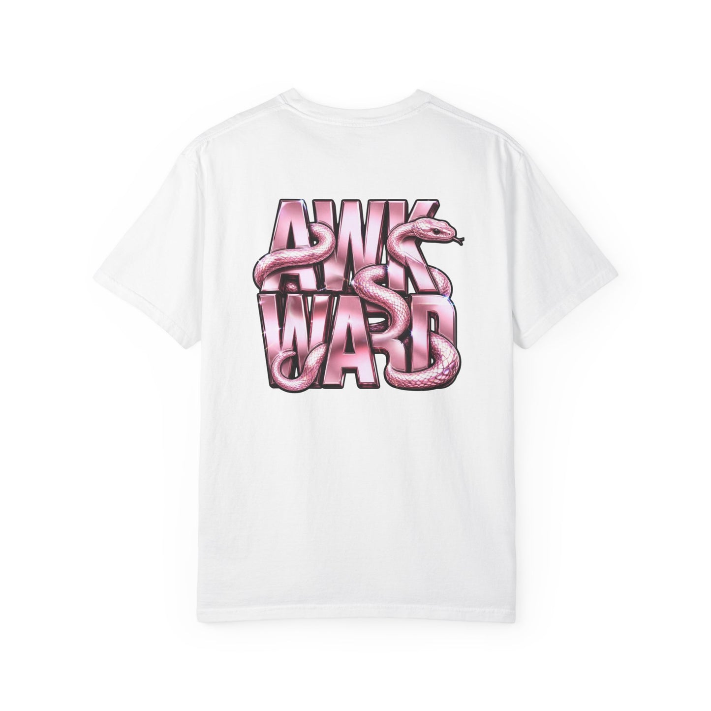 Ask A Ward T-Shirt — Pink Snake Graphic Tee