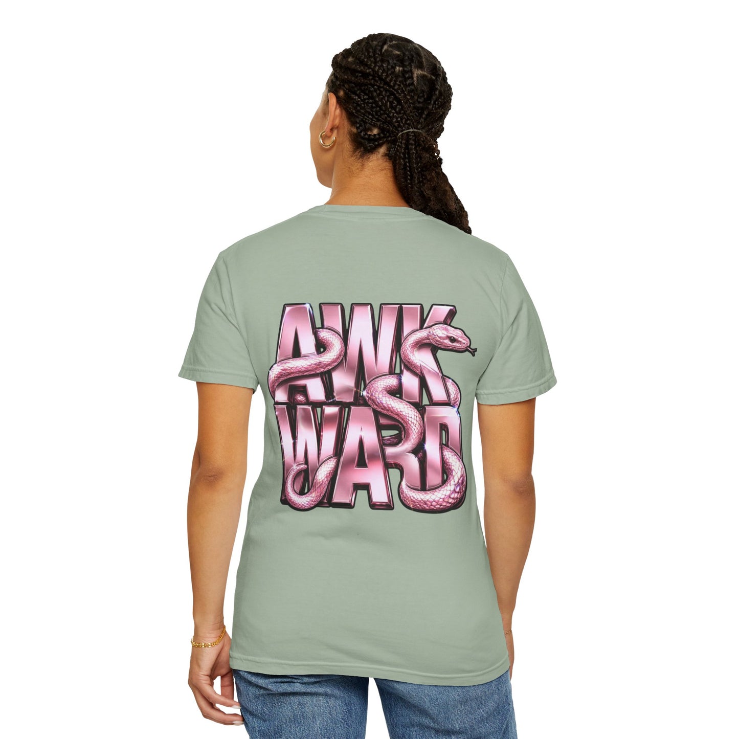 Awkward & Dangerous 3D Graphic Tee